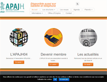 Tablet Screenshot of apajh04.com